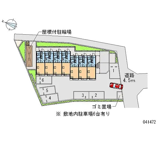 ★手数料０円★秦野市尾尻　月極駐車場（LP）